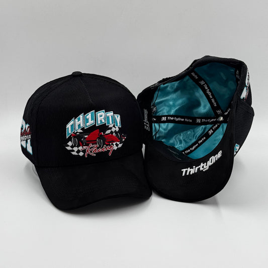 ThirtyOne Hats Racing (Black) Drop Black Friday