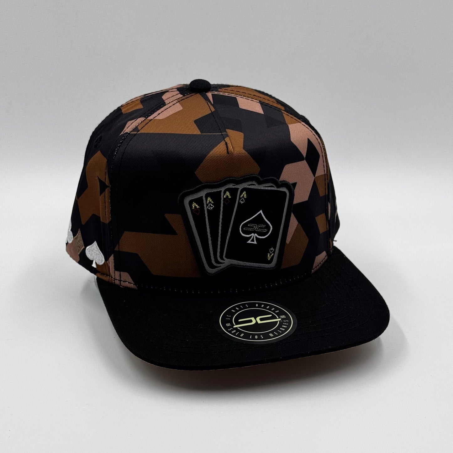 JC Hats Clasica Cammo (Brown)