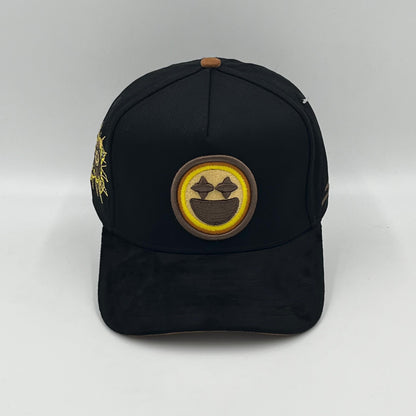 JC Hats Beautiful Disaster Happy (Black)