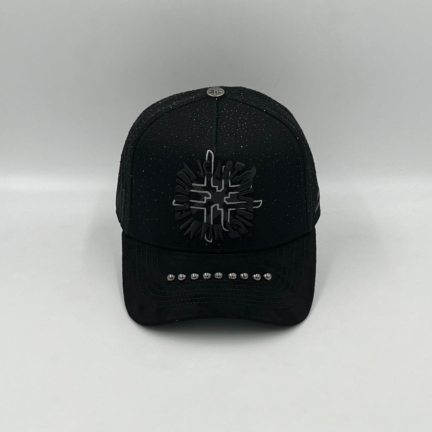 JC Hats Double Black Pearls