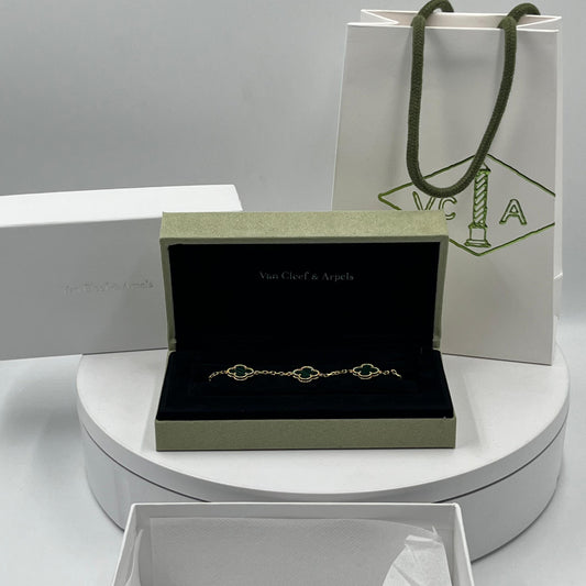 Pulso Tipo Van Cleef (Green)