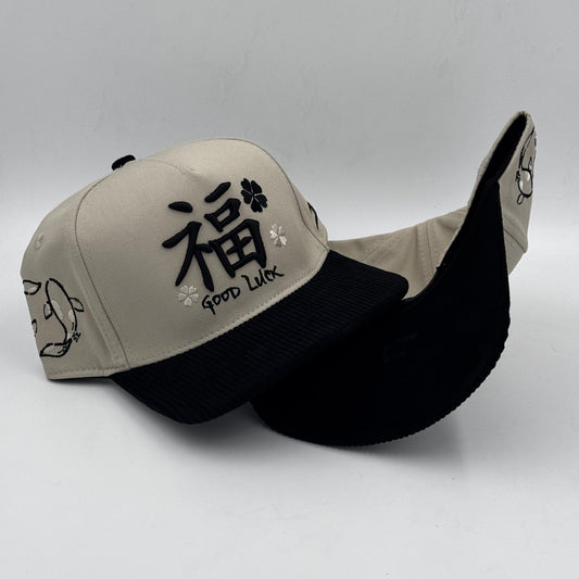 JC Hats Good Luck  (Beige)