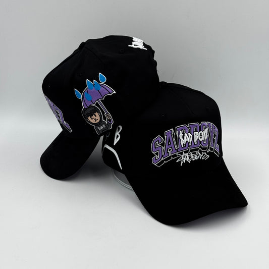 Junior H Sad Boyz Morada (Black)