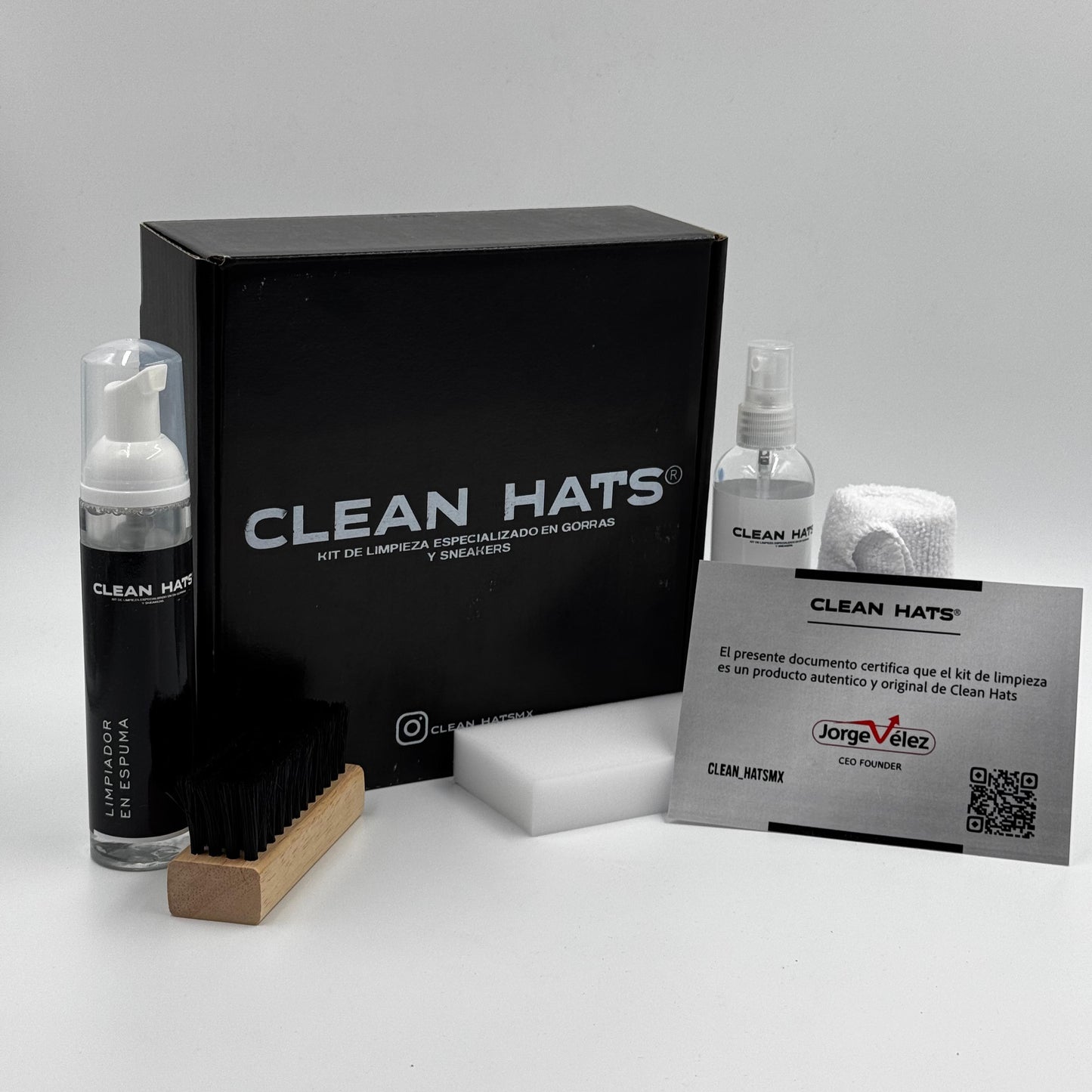 CleanHats Kit De Limpieza Para Gorras Y Sneakers