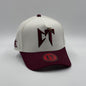 JC Hats Especial CT Guinda (White)